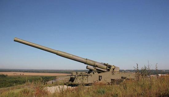 点击查看大图 美军M65“原子安妮”火炮,发射1.5万吨TNT当量W-9核炮弹,当然,现实中并没有部署到金门,只在冷战西德部署过