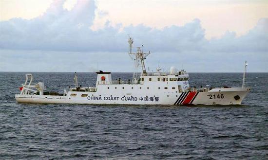资料图：中国海警船