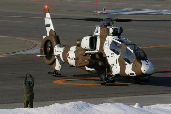 图片：直-19E挂载能力强于OH-1，导弹、机炮、火箭弹样样齐全。