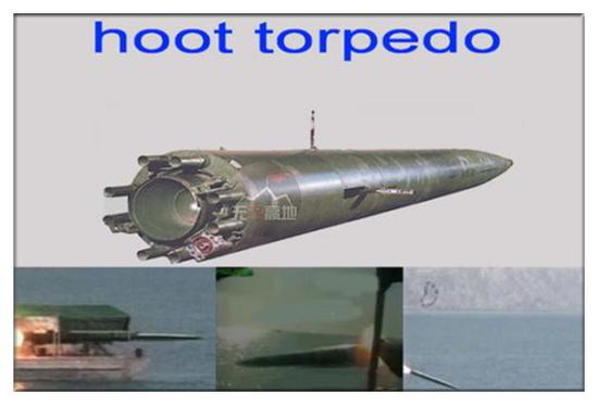 伊朗此前测试”HOOT“鱼雷画面