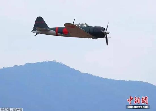  日本侵略战争的标志：“零式战机”