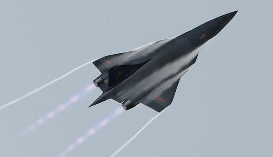 网友绘制的中国高超音速飞行器想象图