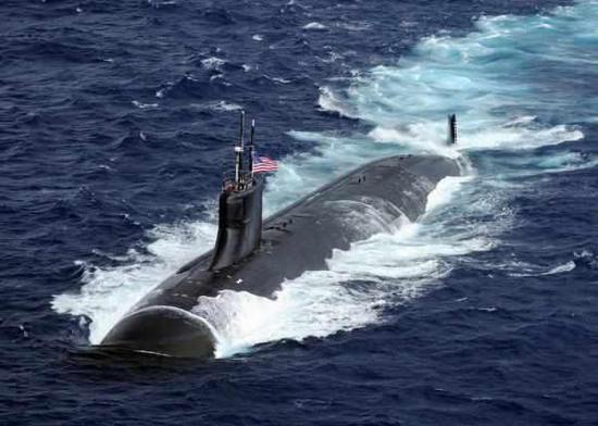 资料图：美军海狼级核潜艇