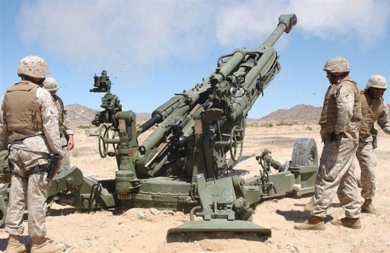 印度准备从美国引进的m777超轻型155毫米榴弹炮