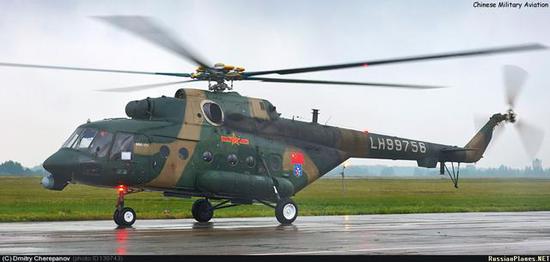 中国再购4架米171E直升机补充机队 直20尚不