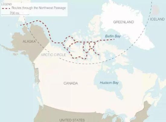 可是，中国的这次航行却同时引起了美国和加拿大媒体的强烈关注。