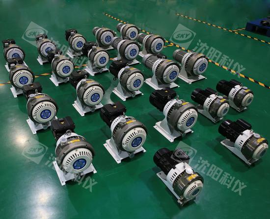 沈阳科仪生产的系列干式螺杆真空泵和系列涡旋干式真空泵