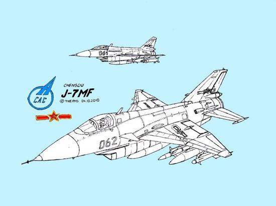 成飞将歼7魔改成小歼10 若投产就没枭龙什么事