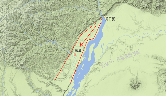 秦晋争霸晋国为何打不下秦 是因地理上占不到