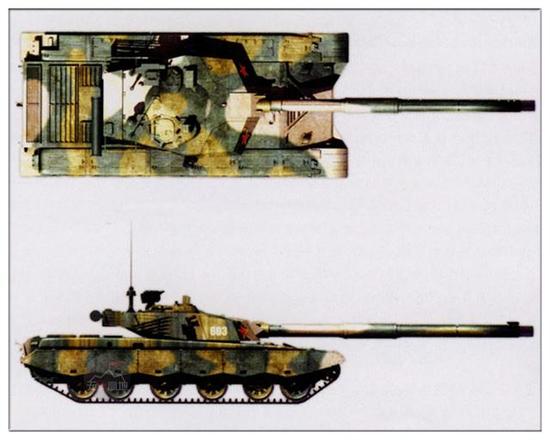 西方描绘的“99-140”坦克