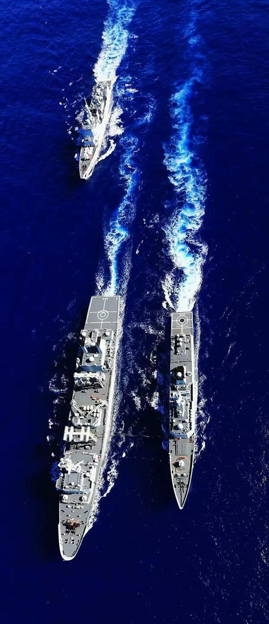 我海军大阅兵这支编队最不起眼 要战胜敌人离
