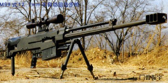 苏丹军人使用中国M99重型狙击步枪 竟装反