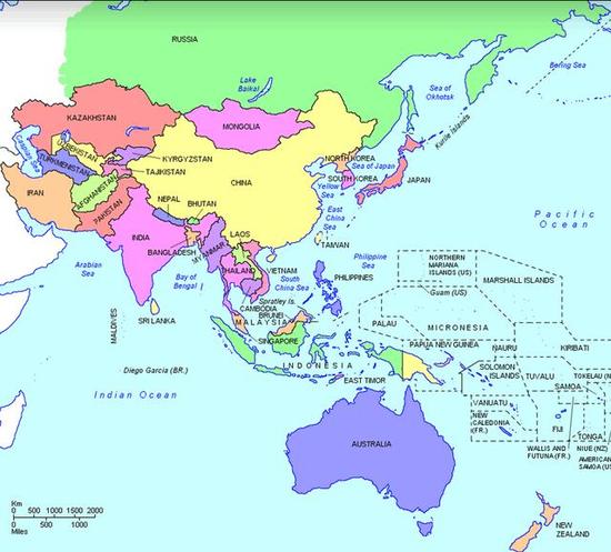 三大战略要地左右中国未来军事影响力 一个被