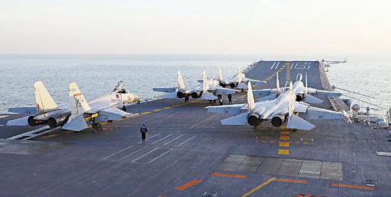 中国海军将亮剑南海 辽宁舰编队或将升级航母打击群