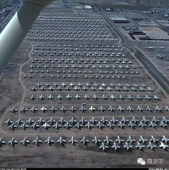 中国也有飞机坟场:容纳2000架军机规模亚洲第一(图)
