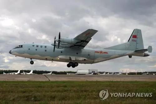 韩联社配图:Y-9侦察机
