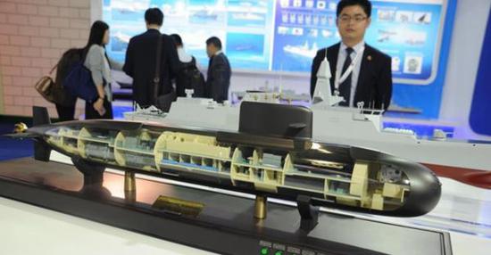 中国的出口型潜艇模型