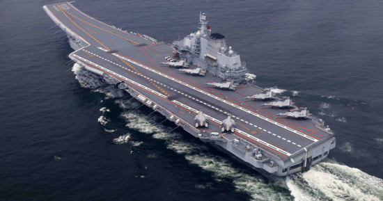 美媒:中国海军5年后将有3到4艘航母 40艘神盾舰