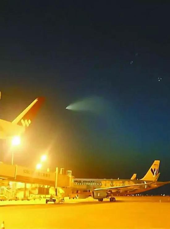 一个月前巨浪-3试射出现的UFO现象