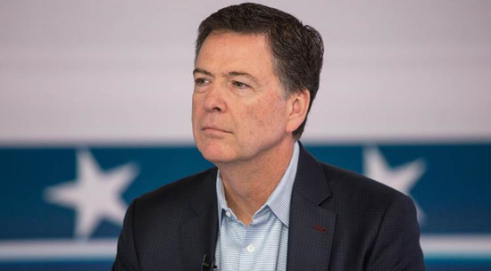 资料图:詹姆斯·科米 他参与过针对希拉里的邮件门调查