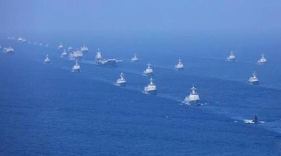 我海军大阅兵这支编队最不起眼 要战胜敌人离