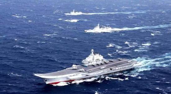 辽宁舰编队或在台湾周边海域军演 展示封锁海峡能力