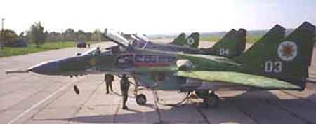 摩尔多瓦米格-29“支点”战斗机