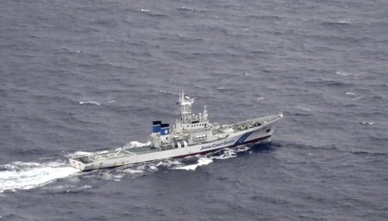 參與搜救的日本海上保安廳船隻