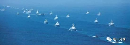 我海军阅舰式哪些新舰登场?原来不止国产航母和055