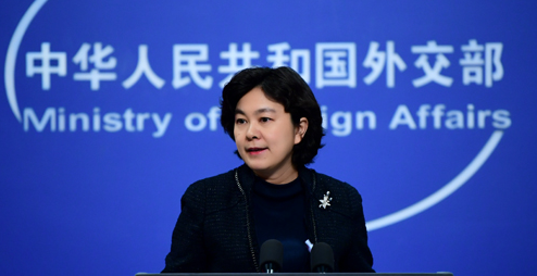 法国对中国拘留加公民表担忧 华春莹:很奇怪