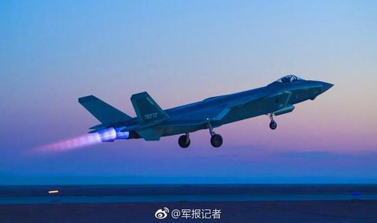 图片:歼-20的高速能力让人欣喜