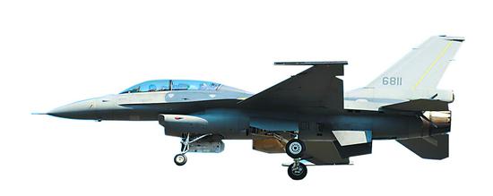 洛马已将数架台湾的F-16战斗机升级为F-16V型