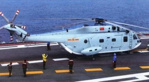 ▲ 预警直升机说白了,只能补一补低空的盲区而已