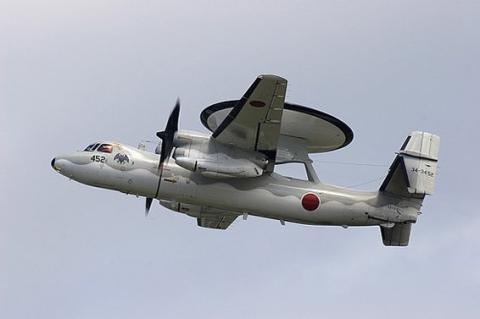 日本的E-2C“鹰眼”预警机