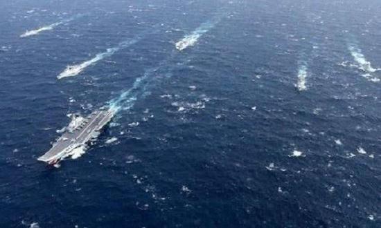 国产航母编队第一次前沿海域部署圆满完成