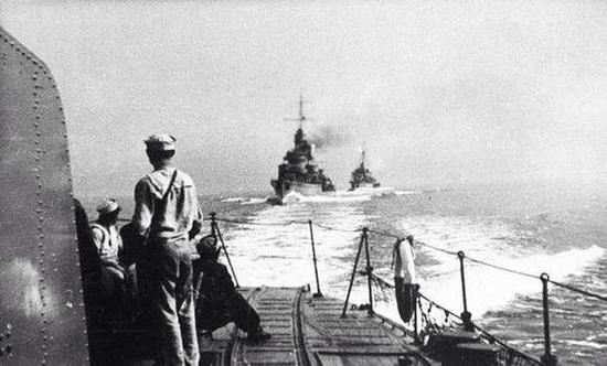 ▲二战中波兰海军战略是“逃”字当头