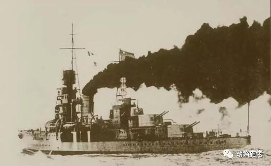 ▲ “60万吨海军”建设中最大的战舰就是这小小的巡洋舰了