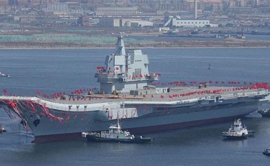 外媒称中国国产航母吨位仅为美福特级50% 对美无威胁