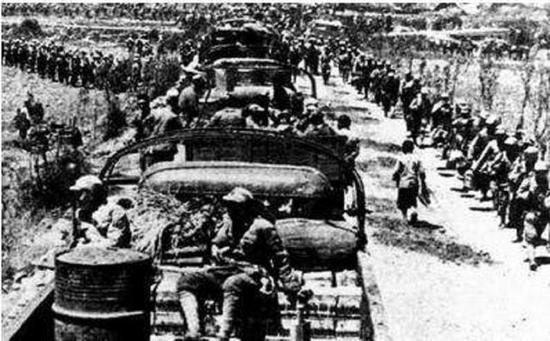 豫湘桂会战中后撤的国民党军部队
