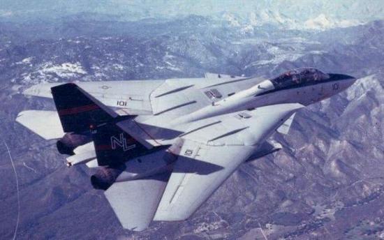 图为美军F-14战斗机