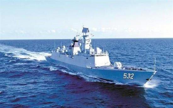 荆州舰来自东海舰队