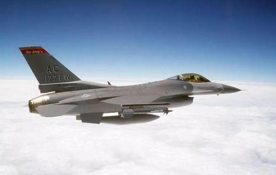 ▲美国空军的F-16C