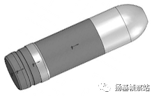 国产20mm智能空炸榴弹3D模型