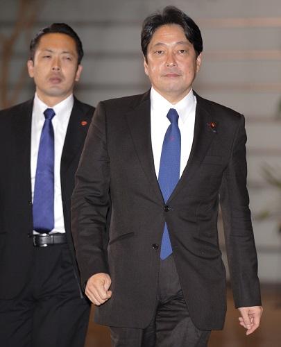 图为日本防卫大臣小野寺五典。新华社发