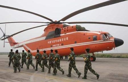 中国仅有几架米26，且无一属于军方