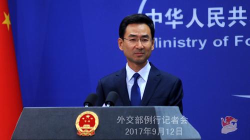 耿爽(图:外交部)