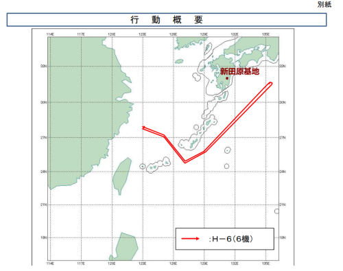 毕竟在去年8月份，轰六老爷还这么飞过