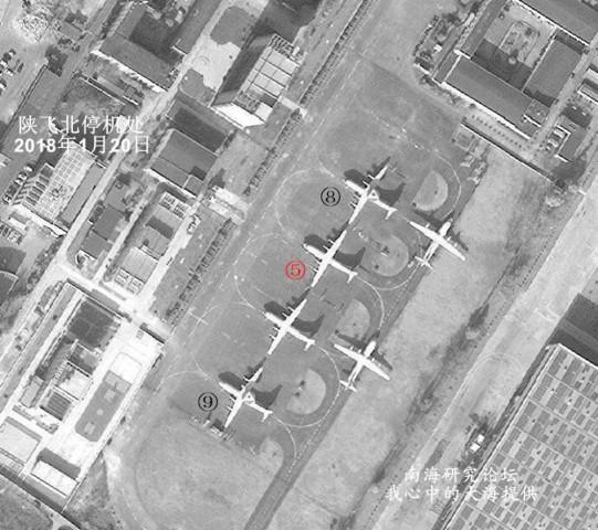 还有2架空警-500和1架高新6号在陕飞停机坪的另一侧。感谢图片制作和发布者。