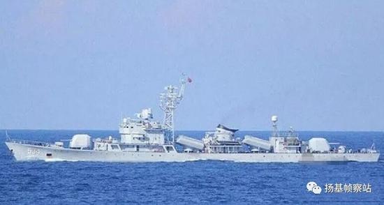 舰龄超过30年的金华舰,在2014年我方围绕“南海石油981”展开的一系列行动中仍十分活跃