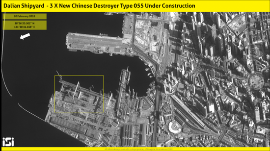 Imagesat公司发布的卫星照片：大连造船厂全景